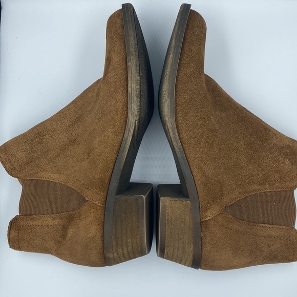 KENSIE Garry Leather Brown Bootie Women’s Size 6.5 - Picture 10 of 13